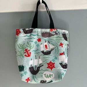 Handmade Pirate-Themed Small Tote/Purse